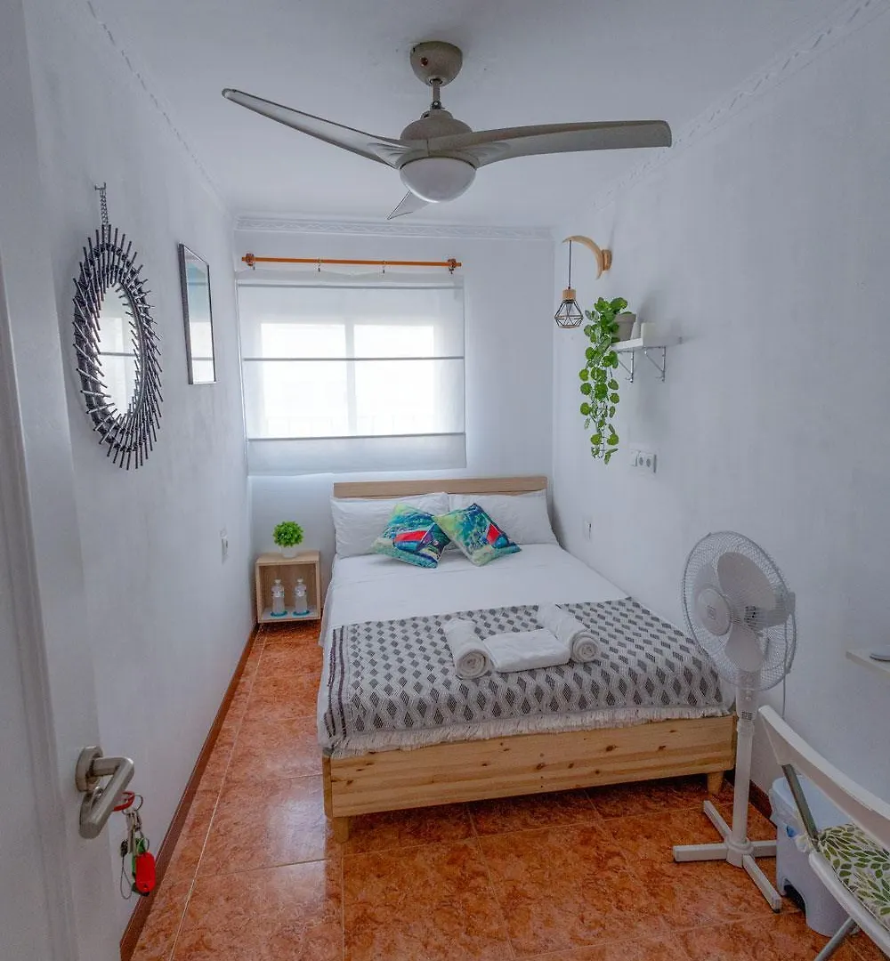 Rum i privatbostad Habitacion Cama Matrimonio Piso Compartido
